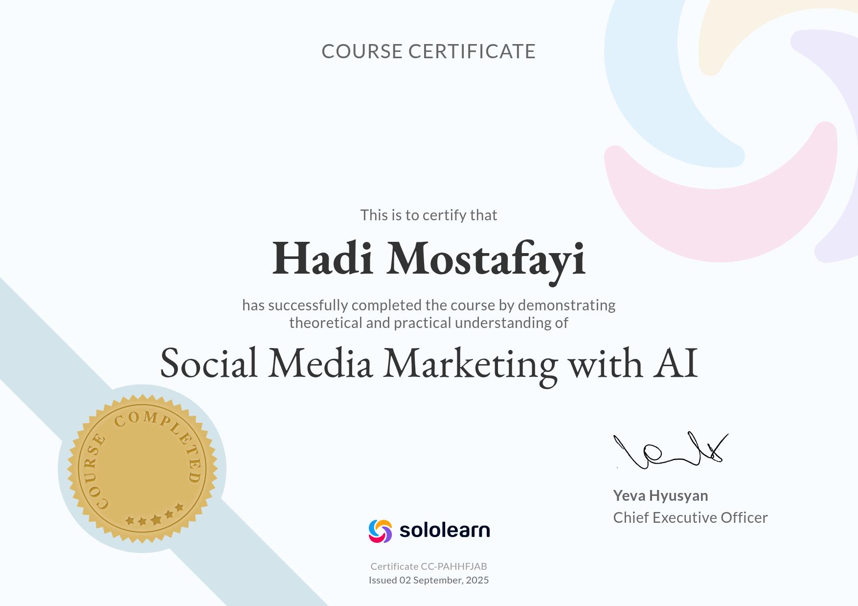 Social Media Marketing with AI